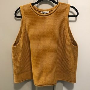 Madewell sleeveless sweater